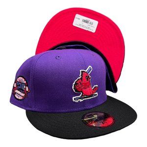 New Era St. Louis Cardinals 59FIFTY Fitted Hat Cap 125 Year Side Patch